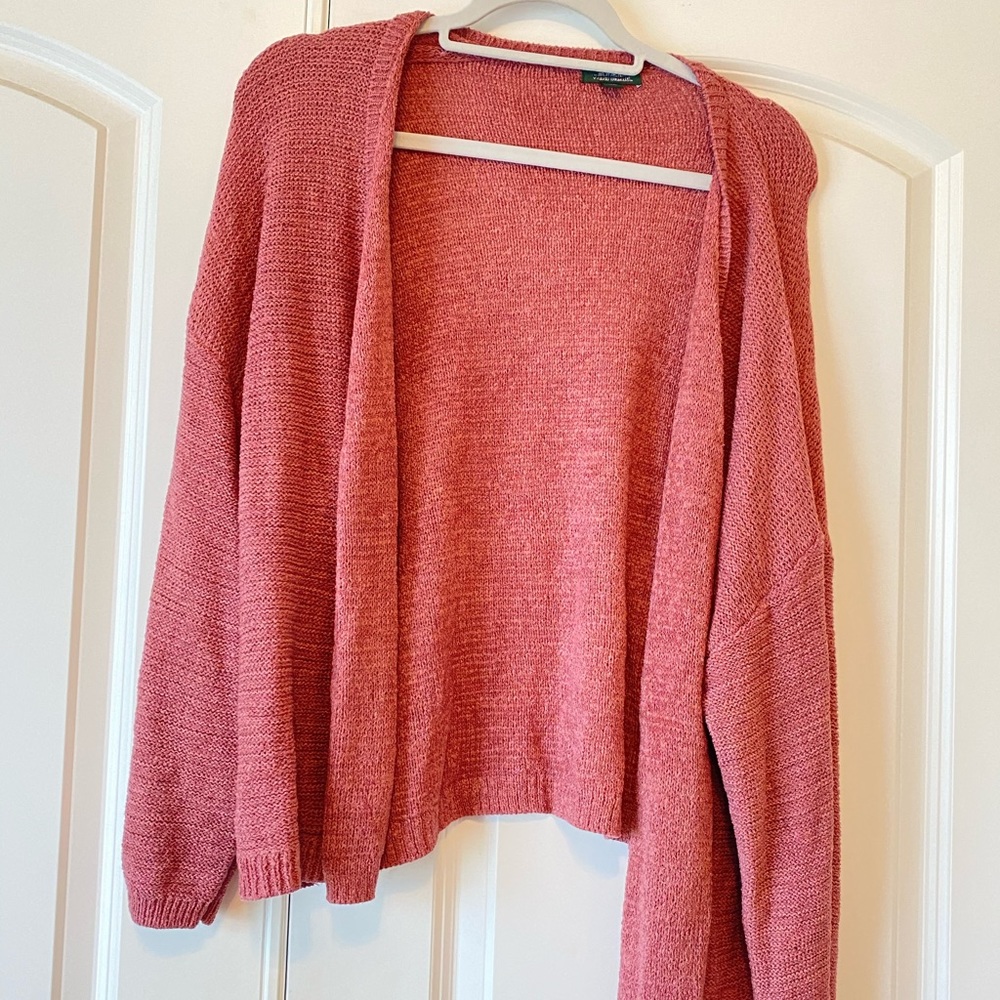 Oversized Target cardigan